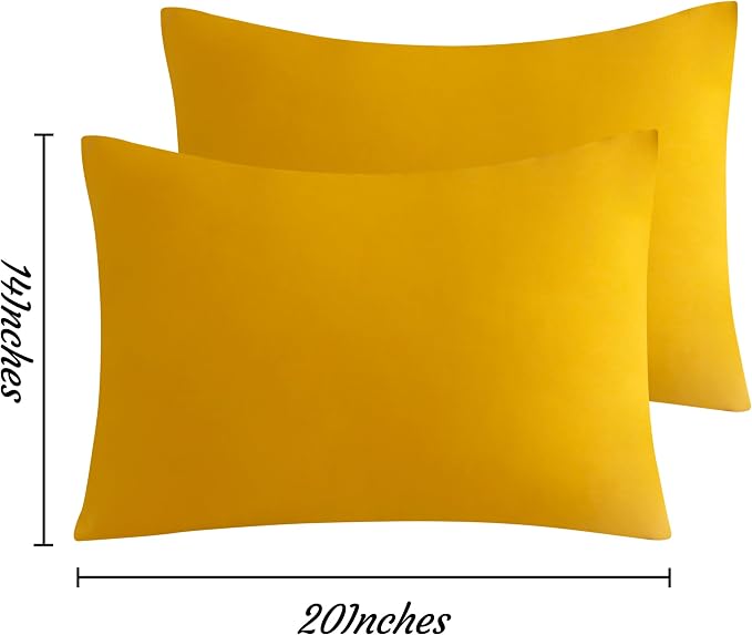 NTBAY Toddler Pillow Cases Set of 2, 2 Pack Brushed Microfiber 14x20 Pillow - Image 4