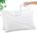 Gogreen Bamboo Rayon Waterproof Pillow Protector, Breathable Pillow Cover by GOGREEN
