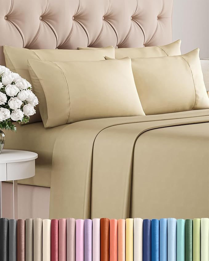 Queen 6 Piece Sheet Set by CGKUnlimited