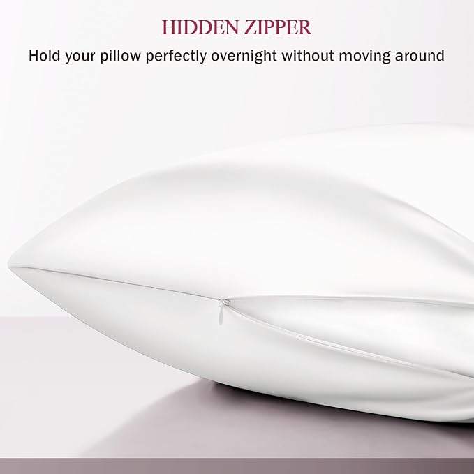 100% Silk Pillow Cases Queen Size Mulberry Silk Pillowcase - Image 5
