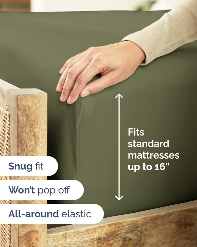 King Size Fitted Bed Sheet - Image 3