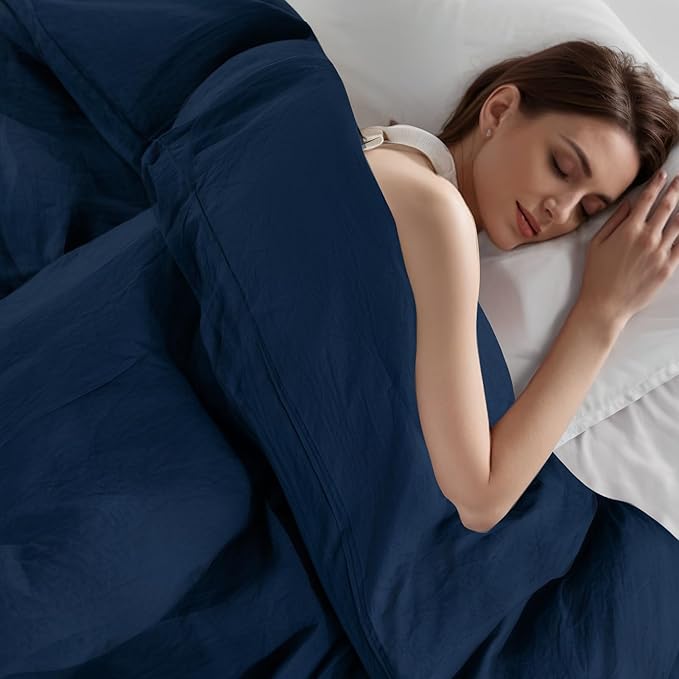 NEXHOME PRO Queen Duvet Cover Set, 100% Certified Organic Cotton - Image 6