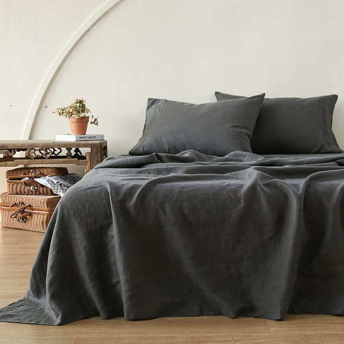Simple&Opulence French Linen Flat Sheet - Image 7