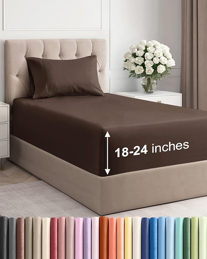 Extra Deep Twin Sheet Set by CGKUnlimited
