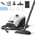 Steam Cleaner: 40s Fast Heating-0.66Gal Large Tank-21 PCS Kit-No Cooling-Refill by GROBELL
