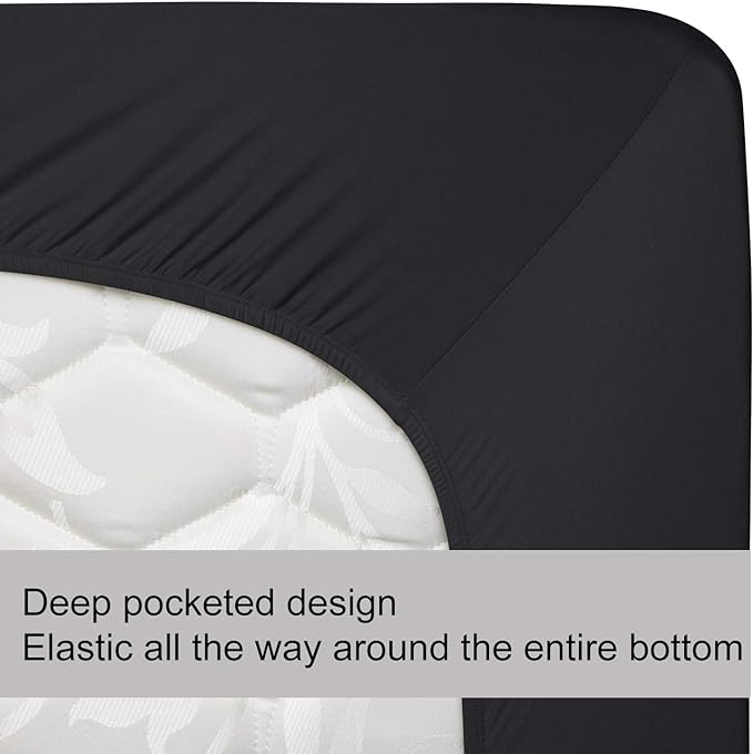 Stretch King Size Fitted Sheet Only - Image 5