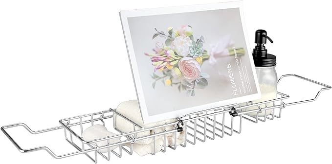 HOMEE Stainless Steel Shower Caddy Tray by HOMEEHouse
