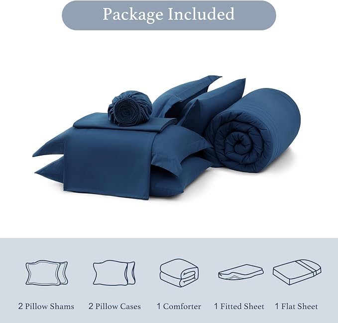 Monbix Queen Comforter Set - Image 9