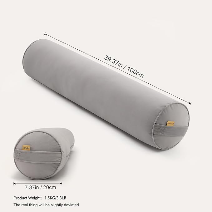 Body Pillow for Adults, Long Round Pillow, Big Cylindrical Pillow, Large Full - Image 2