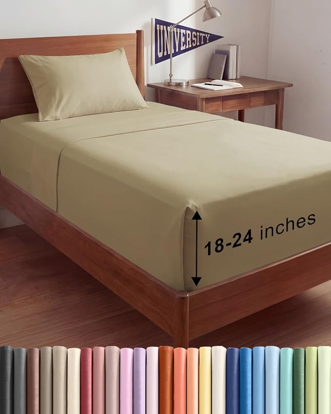 Extra Deep Twin XL Sheet Set by CGKUnlimited