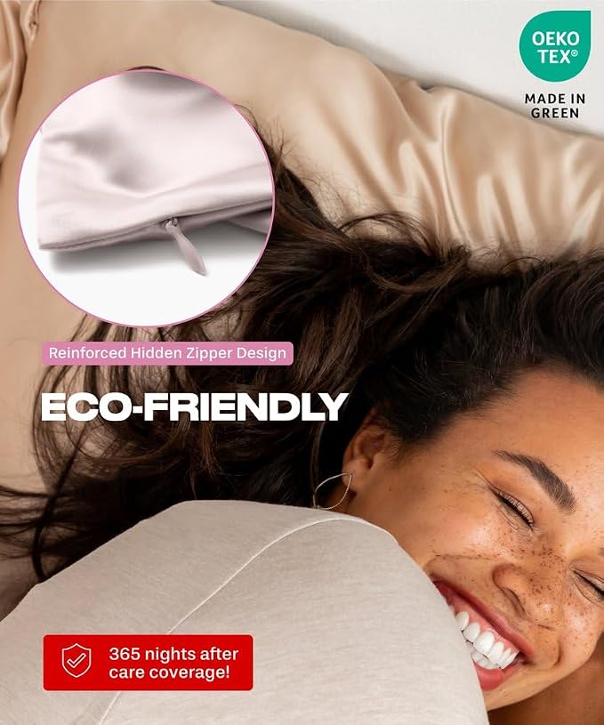 SUNDAYSILKS™ Premium Silk Pillow Cases | 100% Mulberry Silk Pillowcase - Image 5