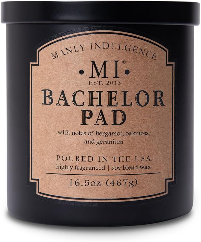 Manly Indulgence Bachelor Pad Scented Candles by ManlyIndulgence