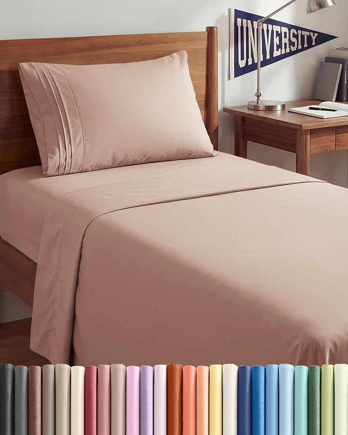 Twin XL Size 3 Piece Sheet Set by CGKUnlimited