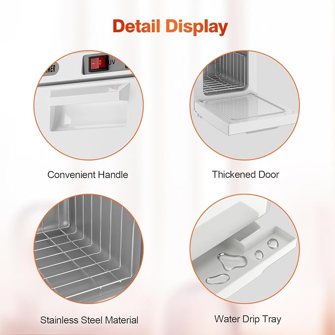 Towel Warmer Cabinet, 5L Hot Bath Towel Warmer Heating Use - Image 4