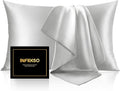 INFIIXSO Mulberry Silk Pillow Case King Size, Silk Pillowcase by INFIIXSO