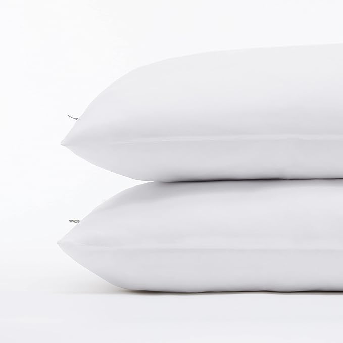 Serta Power Chill Cooling Pillow Protectors, Stain Resistant and Zippered - Image 2