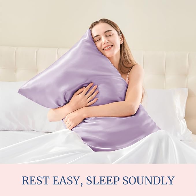 BEDELITE Satin Pillowcase for Hair and Skin, Super Soft Similar to Silk Pillow - Image 5