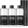 COCODOR Reed Diffuser Oil Refill/Garden Lavender/6.7oz/3 Pack/Aroma Therapy by COCODOR