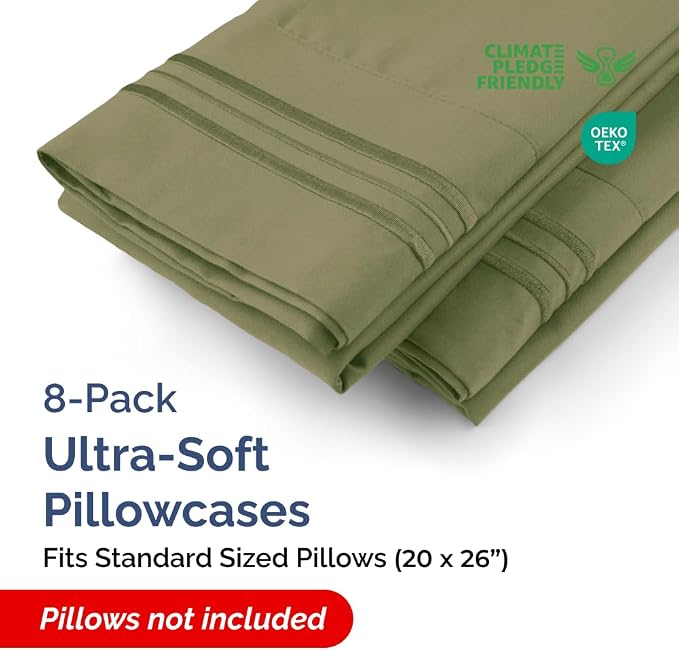 Standard Pillow Cases Set of 8 - Image 2