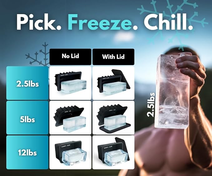 Alaskey® Extra Large Ice Block Mold 2.5 lbs - Image 7
