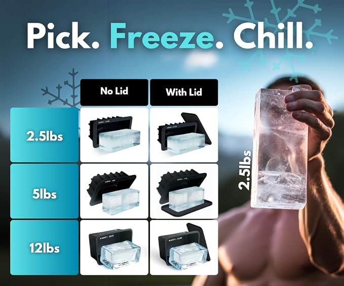 Alaskey® Extra Large Ice Block Mold 5 lbs | Create Perfect Reusable Ice Bricks - Image 7