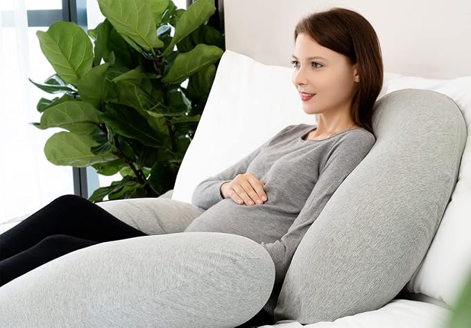 INSEN Pregnancy Pillow for Sleeping, Maternity Pillow - Image 7
