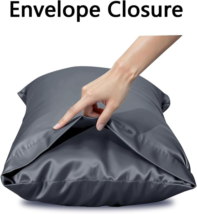 Satin Body Pillow Cover 1pc, Silky Body Pillow Pillowcase Similar to Silk - Image 6