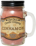 Our Own Candle Company, Cinnamon Scented Mason Jar Candle, 100 Hour Burn Time by OurOwnCandleCompanycandles