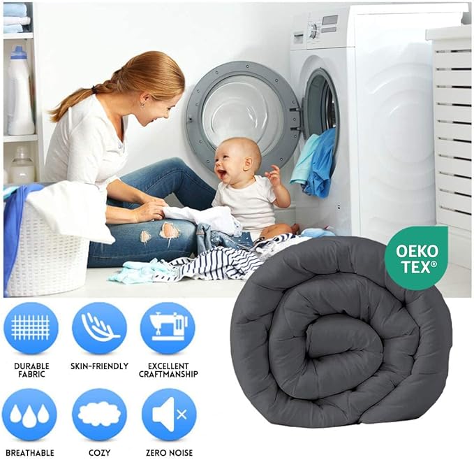 EASELAND Full Size Down Alternative Comforter - Image 2