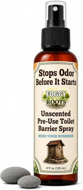 Unscented Pre-Poop Toilet Spray – Stops Odor Before It Starts, Bathroom Odor by FoggyRoots