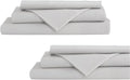 Linen Home 100% Cotton Percale Sheet Set Pack of 2, King Size, Deep Pocket by LINENHOME