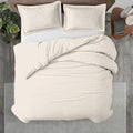 Kotton Culture 3 Pc 120" x 98" Duvet Cover Set Oversized King 100% Egyptian by KottonCulture