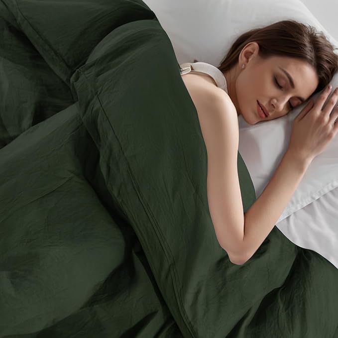 NEXHOME PRO Twin Duvet Cover Set – 100% Certified Organic Cotton - Image 5