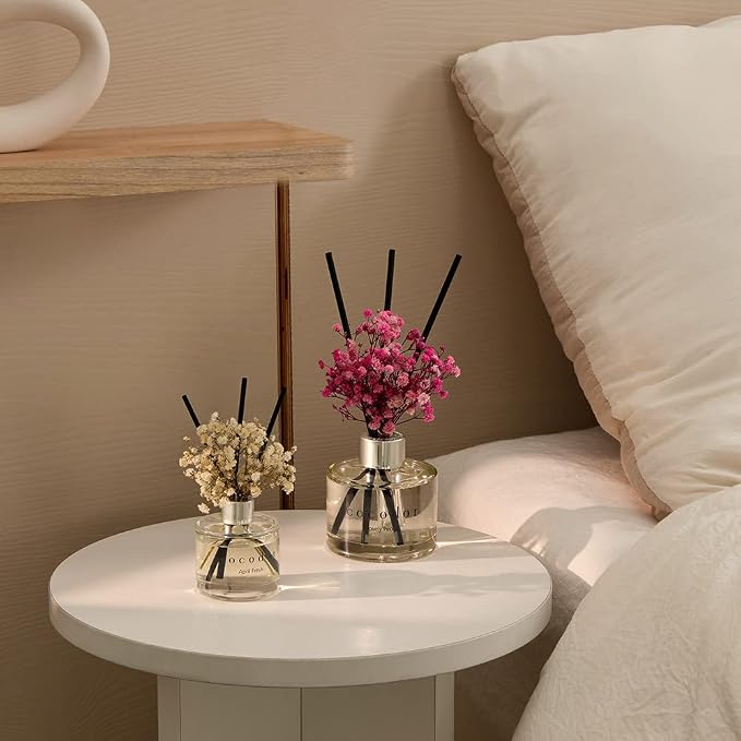 COCODOR Flower Reed Diffuser Set / 6.7oz / Lovely Peony/Scent Diffuser - Image 7