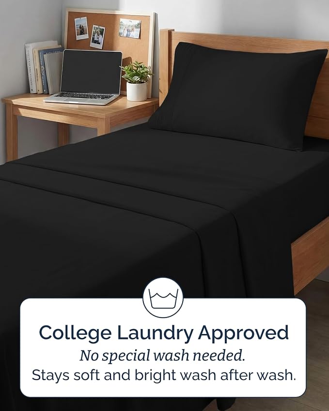 Twin XL Size 3 Piece Sheet Set - Image 6
