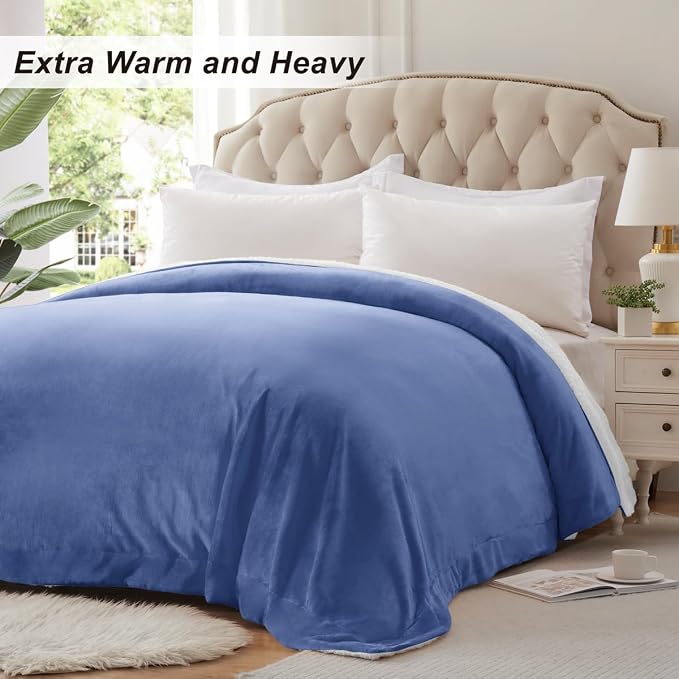 KAWAHOME Sherpa Fleece King Size Blanket - Image 5