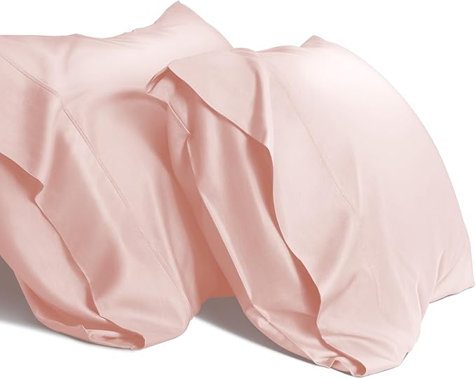 WishSmile Cooling King Pillow Cases Set of 2 Breathable Cool Silky Soft by WishSmile