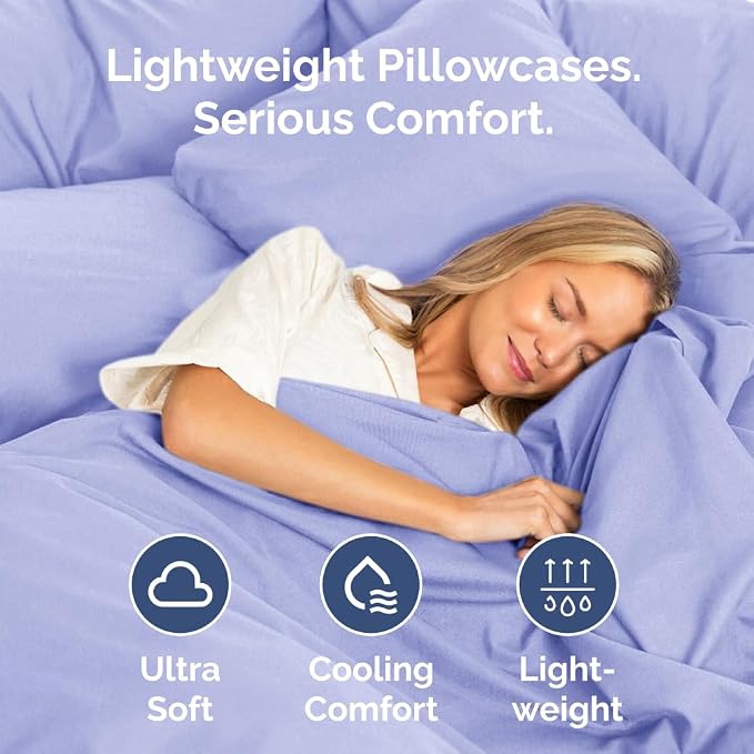 Body Pillowcases Set of 4-20x54 Long Body Pillow Case - Image 3