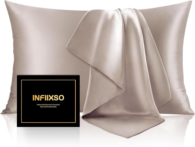 INFIIXSO Mulberry Silk Pillowcase by INFIIXSO