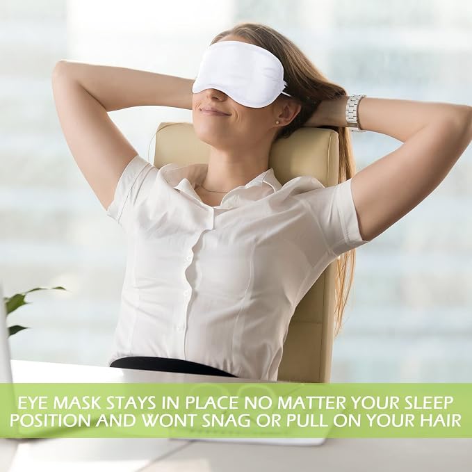 Tarpop 200 Pcs Eye Mask Sleeping Blindfold Eye Cover - Image 6