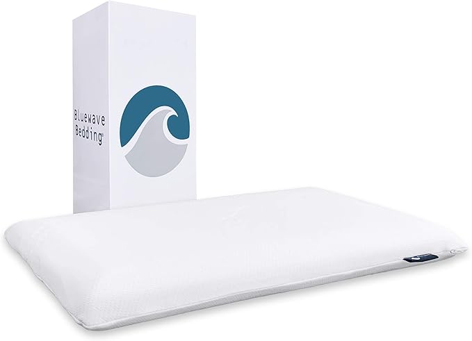 Bluewave Bedding Hyper Slim Gel Memory Foam Pillow by BluewaveBedding