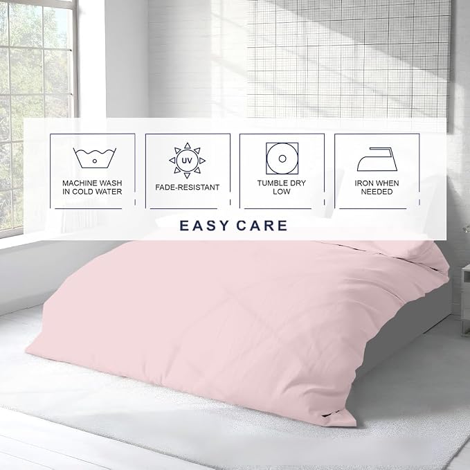 Kotton Culture 1 Pc Duvet Cover King Size-100% Egyptian Cotton 600 Thread Count - Image 6