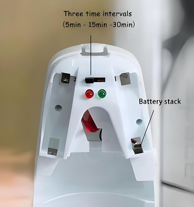 Automatic Air Freshener Spray Dispenser 2-Pack, Wall Mount or Tabletop - Image 3