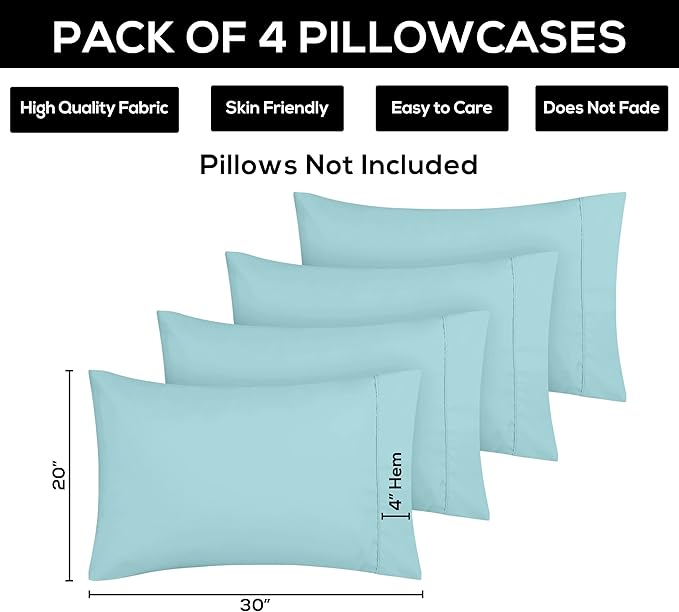 Utopia Bedding Queen Pillow Cases - Image 3