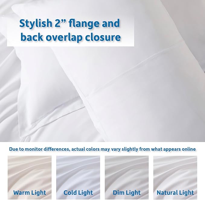 Nestl White Duvet Cover King Size - Image 8