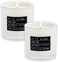 Lulu Candles | Fresh Linen | Luxury Scented Soy Jar Candle | Hand Poured in The by LULUCANDLES