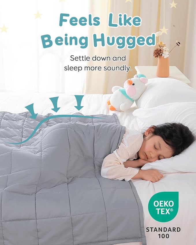 Topblan Weighted Blanket 3 lbs, Small Weighted Blanket 3 Pounds, Mini Heavy - Image 2