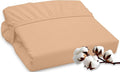 ROYALE LINENS 300 Thread Count 100% Long Staple Combed Cotton Fitted Sheet King by ROYALELINENS
