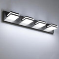 VOLISUN Modern 30-Inch Black Bathroom Vanity Light Fixtures, Cool White LED by VOLISUN