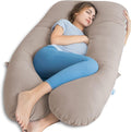 QUEEN ROSE Pregnancy Pillow, U Shaped Full Body Pillows by QUEENROSE